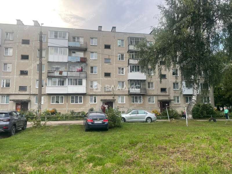 двухкомнатная квартира на улице Угарова дом 19 рабочий посёлок Ильиногорск