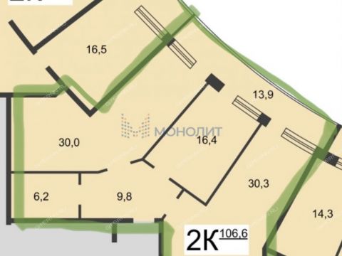 2-komnatnaya-ul-slavyanskaya-d-25 фото
