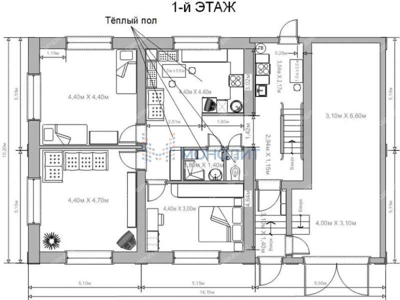 дом на Новой улице село Татарское